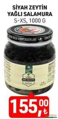 TARIM KREDİ SİYAH ZEYTİN YAĞLI SALAMURA 1000 G fiyat ve kampanya bilgisi